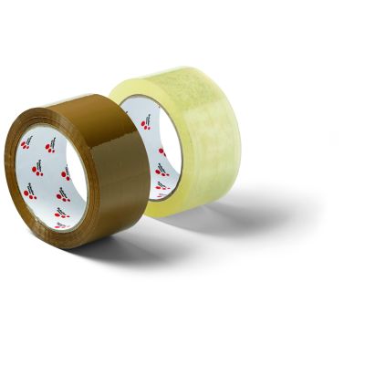 Schuller BOX TAPE Taśma pakowa z PP 48 mm x 66 m brązowa