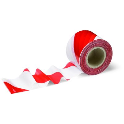 Schuller STREET TAPE Taśma ostrzegawcza 7 cm x 200 m biało-czerwona