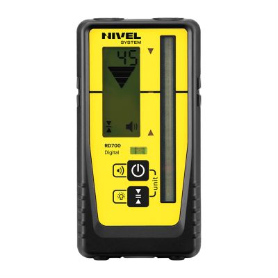 Nivel System RD700 Digital Czujnik do laserów obrotowych z wiązka zieloną, czerwoną