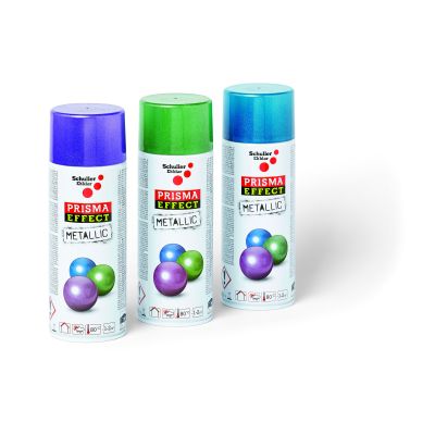Schuller PRISMA EFFECT METALLIC Lakier akrylowy w sprayu 400 ml zielony