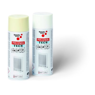Schuller PRISMA TECH RADIATOR Lakier w sprayu termoodporny 400 ml biały